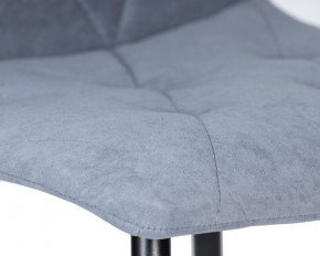 Стул обеденный DOBRIN CHILLY ROMBO, Серо-голубой Simple 26, основание черное в Салехарде - salekhard.ok-mebel.com | фото 9