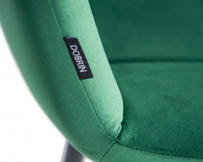Стул обеденный DOBRIN CHILLY, Темно-зеленый Holland 30, основание черное в Салехарде - salekhard.ok-mebel.com | фото 10