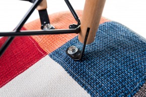 Стул обеденный DOBRIN DAW PATCHWORK, цвет сиденья мозаика в Салехарде - salekhard.ok-mebel.com | фото 8