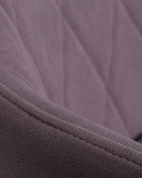 Стул обеденный DOBRIN ROBY, ЭМАЛЬ ЧЕРНЫЙ МУАР велюр Catania Lavender в Салехарде - salekhard.ok-mebel.com | фото 10