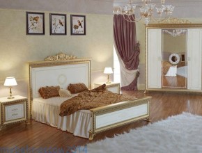 СВ-03 Кровать Версаль изголовье Шелкография (1600*2000) без короны/без основания в Салехарде - salekhard.ok-mebel.com | фото