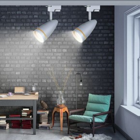 Светильник на штанге Эра  TR49 - GU10 WH в Салехарде - salekhard.ok-mebel.com | фото 2
