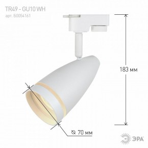 Светильник на штанге Эра  TR49 - GU10 WH в Салехарде - salekhard.ok-mebel.com | фото 4
