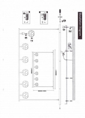 Светильник на штанге Imperiumloft RH Boule De Cristal Linear 40,1222 в Салехарде - salekhard.ok-mebel.com | фото 11