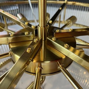 Светильник на штанге Imperiumloft RH Marais Round Chandelier 40,2668 в Салехарде - salekhard.ok-mebel.com | фото 10