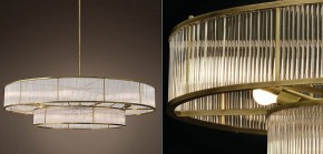 Светильник на штанге Imperiumloft RH Marais Round Chandelier 40,2668 в Салехарде - salekhard.ok-mebel.com | фото 2