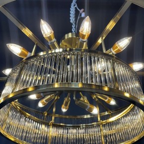 Светильник на штанге Imperiumloft RH Marais Round Chandelier 40,2668 в Салехарде - salekhard.ok-mebel.com | фото 5