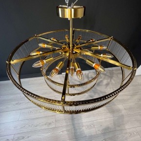Светильник на штанге Imperiumloft RH Marais Round Chandelier 40,2668 в Салехарде - salekhard.ok-mebel.com | фото 8