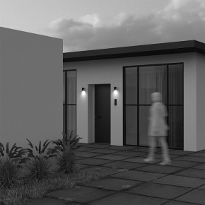 Светильник на штанге Maytoni Clyde O493WL-01B в Салехарде - salekhard.ok-mebel.com | фото 4
