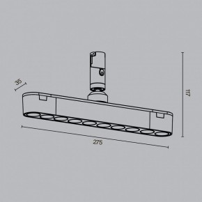 Светильник на штанге Maytoni Points Rot TR203-1-10W3K-S-B в Салехарде - salekhard.ok-mebel.com | фото 8