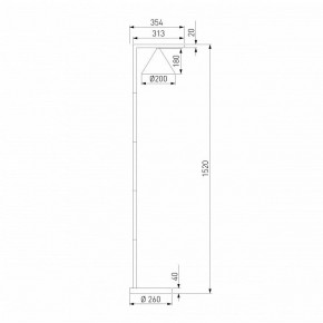 Торшер Elektrostandard Bevel a068473 в Салехарде - salekhard.ok-mebel.com | фото 2