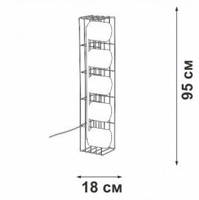 Торшер Vitaluce V3019 V3019-1/5P в Салехарде - salekhard.ok-mebel.com | фото 4