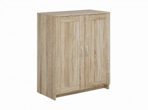 Тумба СИРИУС двухдверная, цвет Дуб Сонома в Салехарде - salekhard.ok-mebel.com | фото