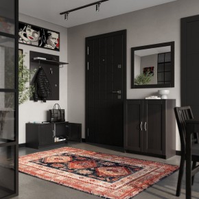 Тумба СИРИУС двухдверная, цвет Дуб Венге в Салехарде - salekhard.ok-mebel.com | фото 4