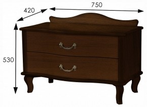 Тумбочка Джульетта Л в Салехарде - salekhard.ok-mebel.com | фото 3