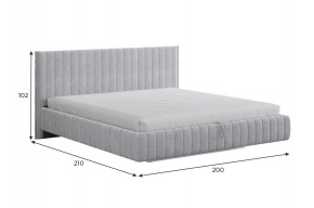 ТВИКС Кровать с ПМ 1800 в Салехарде - salekhard.ok-mebel.com | фото 2