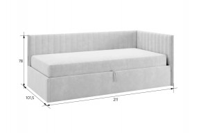 ТВИКС Кровать (тахта) с ПМ 900 в Салехарде - salekhard.ok-mebel.com | фото 2