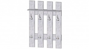 Вешалка 800 (цемент светлый) в Салехарде - salekhard.ok-mebel.com | фото