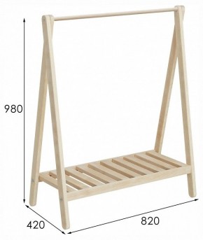Вешалка гардеробная Стойка низкая в Салехарде - salekhard.ok-mebel.com | фото 11