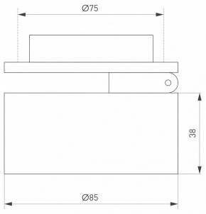 Встраиваемый светильник Arlight POT 045780 в Салехарде - salekhard.ok-mebel.com | фото 3