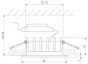 Встраиваемый светильник Elektrostandard Combi a069005 в Салехарде - salekhard.ok-mebel.com | фото 4