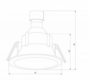 Встраиваемый светильник Elektrostandard Side 25059/01 в Салехарде - salekhard.ok-mebel.com | фото 6