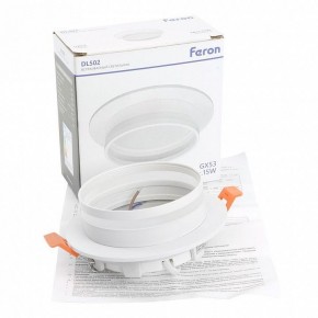 Встраиваемый светильник Feron DL502 51089 в Салехарде - salekhard.ok-mebel.com | фото 9