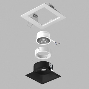 Встраиваемый светильник Lightstar Domino D51607WMOD в Салехарде - salekhard.ok-mebel.com | фото 3