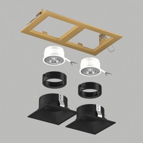 Встраиваемый светильник Lightstar Domino D5230707BMOD в Салехарде - salekhard.ok-mebel.com | фото 3