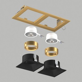 Встраиваемый светильник Lightstar Domino D5230707GMOD в Салехарде - salekhard.ok-mebel.com | фото 2
