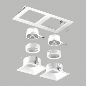 Встраиваемый светильник Lightstar Domino D5260606WMOD в Салехарде - salekhard.ok-mebel.com | фото 3