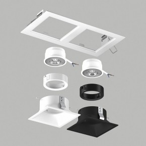 Встраиваемый светильник Lightstar Domino D5260607WBMOD в Салехарде - salekhard.ok-mebel.com | фото 3
