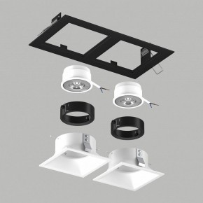 Встраиваемый светильник Lightstar Domino D5270606BMOD в Салехарде - salekhard.ok-mebel.com | фото 3