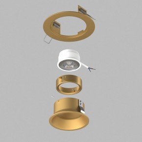 Встраиваемый светильник Lightstar Domino D61303GMOD в Салехарде - salekhard.ok-mebel.com | фото 3