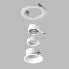 Встраиваемый светильник Lightstar Domino D61607BMOD в Салехарде - salekhard.ok-mebel.com | фото 3