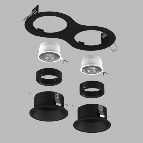 Встраиваемый светильник Lightstar Domino D6270707BMOD в Салехарде - salekhard.ok-mebel.com | фото 3
