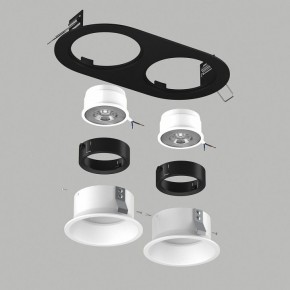 Встраиваемый светильник Lightstar Domino D6570606BMOD в Салехарде - salekhard.ok-mebel.com | фото 3
