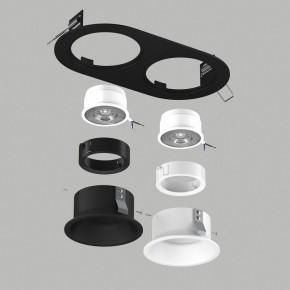 Встраиваемый светильник Lightstar Domino D6570607WBMOD в Салехарде - salekhard.ok-mebel.com | фото 2