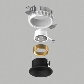 Встраиваемый светильник Lightstar Domino G214607GMOD в Салехарде - salekhard.ok-mebel.com | фото