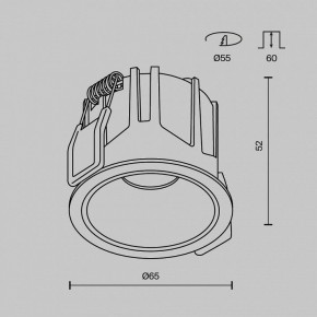 Встраиваемый светильник Maytoni Alfa LED DL043-01-10W3K-RD-W-1 в Салехарде - salekhard.ok-mebel.com | фото 10