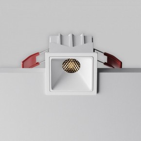 Встраиваемый светильник Maytoni Alfa LED DL043-01-10W3K-SQ-W-1 в Салехарде - salekhard.ok-mebel.com | фото 2
