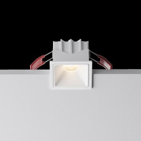 Встраиваемый светильник Maytoni Alfa LED DL043-01-10W3K-SQ-W-1 в Салехарде - salekhard.ok-mebel.com | фото 5