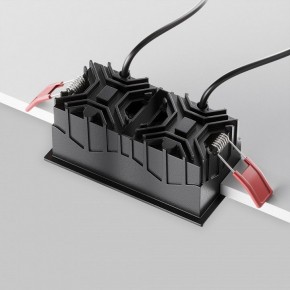 Встраиваемый светильник Maytoni Alfa LED DL043-02-10W3K-SQ-B-1 в Салехарде - salekhard.ok-mebel.com | фото 9