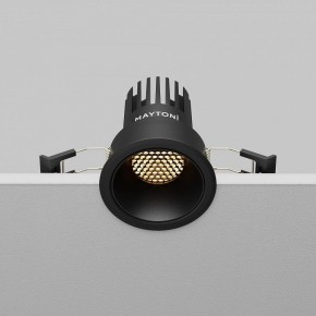 Встраиваемый светильник Maytoni Dip DL115-10W-2.7K-B в Салехарде - salekhard.ok-mebel.com | фото 7