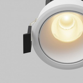 Встраиваемый светильник Maytoni Dip DL115-10W-2.7K-W в Салехарде - salekhard.ok-mebel.com | фото 11