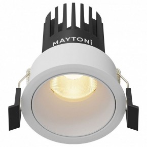 Встраиваемый светильник Maytoni Dip DL115-10W-2.7K-W в Салехарде - salekhard.ok-mebel.com | фото 2
