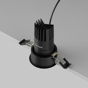 Встраиваемый светильник Maytoni Dip DL116-10W-4K-B в Салехарде - salekhard.ok-mebel.com | фото 6
