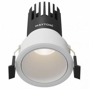 Встраиваемый светильник Maytoni Dip DL116-10W-4K-W в Салехарде - salekhard.ok-mebel.com | фото