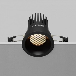 Встраиваемый светильник Maytoni Dip DL117-15W-2.7K-B в Салехарде - salekhard.ok-mebel.com | фото 12