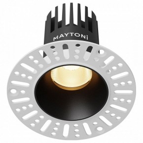 Встраиваемый светильник Maytoni Dip DL119-10W-2.7K-TRS-B в Салехарде - salekhard.ok-mebel.com | фото